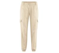 HempAge Sportliche Cargohose Damen Hanf/Biobaumwolle Gobi(Beige) XL