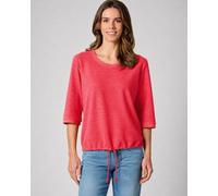 HempAge Weites Halbarm Damenshirt Hanf/Biobaumwolle Magnolia (Rot) XL