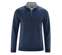 HempAge Woll-Troyer aus Hanf, Wolle & Baumwolle Dunkelblau (Navy) M