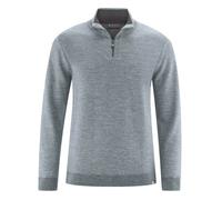 HempAge Woll-Troyer aus Hanf, Wolle & Baumwolle Grau (Mouse) M