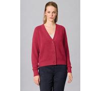 HempAge Zeitlose Strickjacke Hanf/Biobaumwolle Barolo (Rot) S