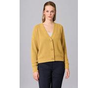 HempAge Zeitlose Strickjacke Hanf/Biobaumwolle Dijon (Gelb) XL