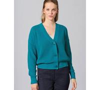 HempAge Zeitlose Strickjacke Hanf/Biobaumwolle Lagoon (Blau) L