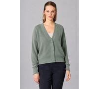 HempAge Zeitlose Strickjacke Hanf/Biobaumwolle Thyme (Grün) L