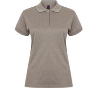 Henbury Damen Coolplus Poloshirt Polo H476 heather grey XS