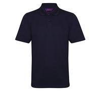 Henbury Herren Polo-Shirt Coolplus Pique (XL) (Oxford Marineblau)