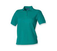 Henbury - Ladies´ 65/35 Classic Piqué Polo Shirt Jade/Jade - Gr. - XS