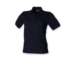 Henbury - Ladies´ 65/35 Classic Piqué Polo Shirt Navy - Gr. - XS