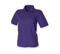 Henbury - Ladies´ 65/35 Classic Piqué Polo Shirt Purple - Gr. - S