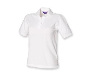 Henbury - Ladies´ 65/35 Classic Piqué Polo Shirt White - Gr. - S