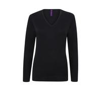 Henbury - Ladies´ Lightweight V-Neck Jumper Navy - Gr. - S