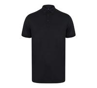 Henbury - Men´s Slim Fit Stretch Polo Shirt + Wicking Finish Navy - Gr. - 3XL