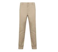 Henbury - Men´s Stretch Chino with Flex Waistband Stone - Gr. - 32