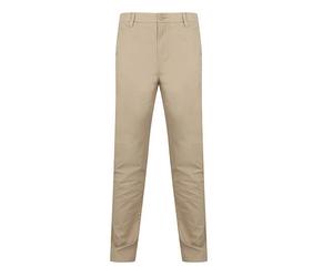 Henbury - Men´s Stretch Chino with Flex Waistband Stone - Gr. - 34/34