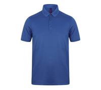 HENBURY MEN’S STRETCH POLYESTER POLO SHIRT S ROYAL