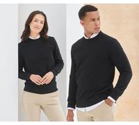 HENBURY UNISEX SUSTAINABLE SWEATSHIRT XXL BLACK