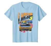 Hendrick Motorsports Kyle Larson No. 5 Throwback Scheme T-Shirt, Kinder, Himmelblau, 92