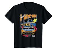 Hendrick Motorsports Kyle Larson No. 5 Throwback Scheme T-Shirt, Kinder, Schwarz, 152