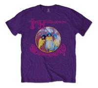 Hendrix Jimi - Jimi Hendrix T Shirt Are You Experienced Logo Nue offiziell Herren Purple S
