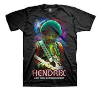 Hendrix Jimi - T-Shirt # Xl Unisex Black # Cosmic