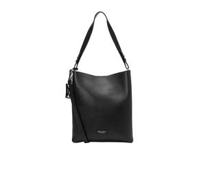 Henkeltasche "Brinja", Damen, Gr. B/H/T: 28cm x 56cm x 13cm, schwarz, Leder, MARC O'POLO ACCESSORIES, Taschen, Henkeltasche, Damen Umhängetasche in klassischer Optik (55286713-0) schwarz