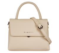 Henkeltasche BUGATTI "ALMATA", Damen, Gr. B/H/T: 23cm x 16cm x 8cm onesize, beige, Polyurethan (PU), clean, Taschen (19013115-0) beige
