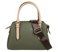 Henkeltasche BUGATTI "BUGATTI Damen ELLA", Damen, Gr. B/H/T: 22cm x 17cm x 7cm onesize, grün, Kunstfaser, unifarben, Taschen (67509327-0) grün