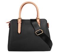 Henkeltasche BUGATTI "ELLA", Damen, Gr. B/H/T: 28cm x 20cm x 12cm onesize, schwarz, Kunstfaser, unifarben, Taschen (49501339-0) schwarz