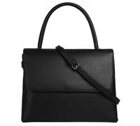 Henkeltasche BUGATTI "ILVA", Damen, Gr. B/H/T: 31cm x 24cm x 14cm onesize, schwarz, Kunstfaser, leicht glänzend, unifarben, Taschen (27319803-0) schwarz