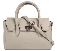 Henkeltasche BUGATTI "IRIA", Damen, Gr. B/H/T: 26cm x 17cm x 12cm onesize, beige, Polyurethan (PU), clean, Taschen Henkeltasche (87580552-0)