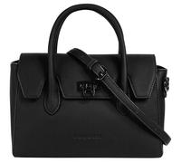 bugatti Iria kleine Damenhandtasche aus Kunstleder, elegante Schultertasche, schwarz