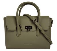 bugatti Iria Damen Schultertasche M aus Kunstleder, modische Handtasche in olive