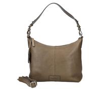 Henkeltasche BURKELY "BURKELY Taschen Glattleder", Damen, Gr. onesize, beige (taupe), Glattleder, Taschen (74576748-0) taupe
