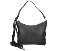 Henkeltasche BURKELY "BURKELY Taschen Glattleder", Damen, Gr. onesize, schwarz, Glattleder, Taschen Henkeltasche (38364921-0)