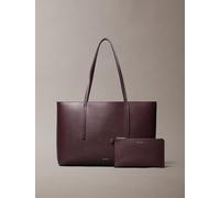 Calvin Klein Foil Logo Tote - Shopper 44 cm (fudge/espresso)