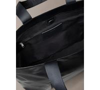 Henkeltasche CALVIN KLEIN JEANS "ULTRALIGHT WATER REPELLENT TOTE", Damen, Gr. B/H/T: 52cm x 33cm x 15cm, schwarz, Polyester, glänzend, unifarben, Taschen, Shopper, große Umhängetasche, Einkaufstasche,