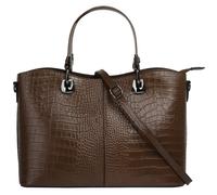 Cluty Handtasche Damen braun, ONE SIZE