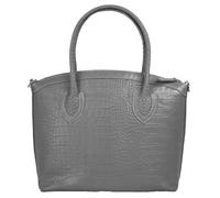 Cluty Handtasche Damen grau, ONE SIZE