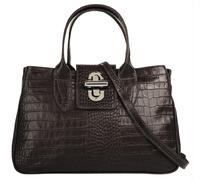 Cluty Handtasche Damen braun, ONE SIZE