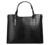 Cluty Handtasche Damen schwarz, ONE SIZE