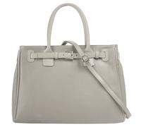 Cluty Handtasche Echt Leder grau Damen - 021308