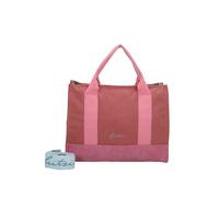 Henkeltasche FRITZI AUS PREUSSEN "Canvas Tote Bag", Damen, Gr. B/H/T: 14cm x 29,5cm x 40cm, braun (rostbraun), Baumwolle, unifarben, Taschen, mit verstell- und abnehmbarem Schulter-Riemen (40737706-0)