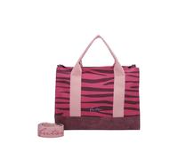 Henkeltasche FRITZI AUS PREUSSEN "Canvas Tote Bag", Damen, Gr. B/H/T: 14cm x 29,5cm x 40cm, pink, Baumwolle, unifarben, Taschen, mit verstell- und abnehmbarem Schulter-Riemen (57487545-0) pink