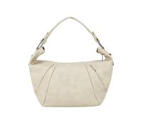 Henkeltasche FRITZI AUS PREUSSEN "Croissant Hobo", Herren, Gr. B/H/T: 13cm x 25cm x 30cm, weiß, Polyurethan (PU), unifarben, Taschen, mit dekorativen Hardware-Schnallen an den Seiten (48344602-0) weiß