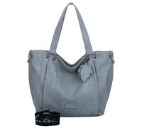 Henkeltasche FRITZI AUS PREUSSEN "Eco-Fritzi02", Damen, Gr. B/H/T: 12,5cm x 33,5cm x 54cm, blau, Kunstfaser, unifarben, Taschen, aus veganen und recycelten Materialien (13440841-0) blau