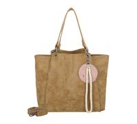 Shopper FRITZI AUS PREUSSEN "Fritzi42N Vintage", Damen, Gr. B/H/T: 45cm x 33cm x 14cm onesize, braun (cracker), 100% Polyurethan, unifarben, Taschen Shopper, mit Magnetverschluss (83680746-0) cracker