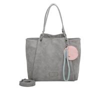 Henkeltasche FRITZI AUS PREUSSEN "Fritzi42N", Damen, Gr. B/H/T: 18cm x 33cm x 45cm, grau, Kunstfaser, unifarben, Taschen, aus veganen Materialien (29336836-0) grau