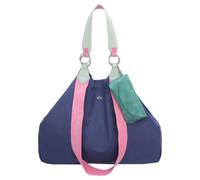 Henkeltasche FRITZI AUS PREUSSEN "Izzy", Damen, Gr. B/H/T: 16cm x 36cm x 50cm, blau, Baumwolle, unifarben, Taschen, aus veganen Materialien (36914127-0) blau