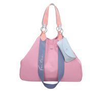 Henkeltasche FRITZI AUS PREUSSEN "Izzy", Damen, Gr. B/H/T: 16cm x 36cm x 50cm, rosa, Baumwolle, unifarben, Taschen, aus veganen Materialien (55263232-0) rosa