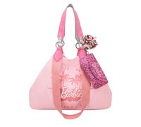 Henkeltasche FRITZI AUS PREUSSEN "Izzy Medium Barbie", Damen, Gr. B/H/T: 42cm x 29cm x 15cm, pink, Baumwollmischung, bedruckt, Taschen, mit abnehmbarem Brillenetui (25240829-0) pink